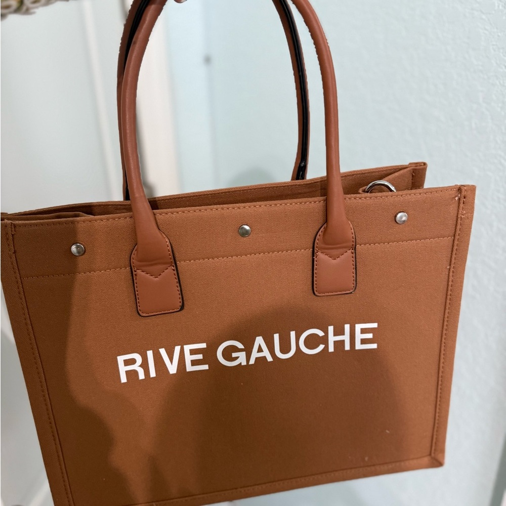 Rive Gauche Brown Tote Bag